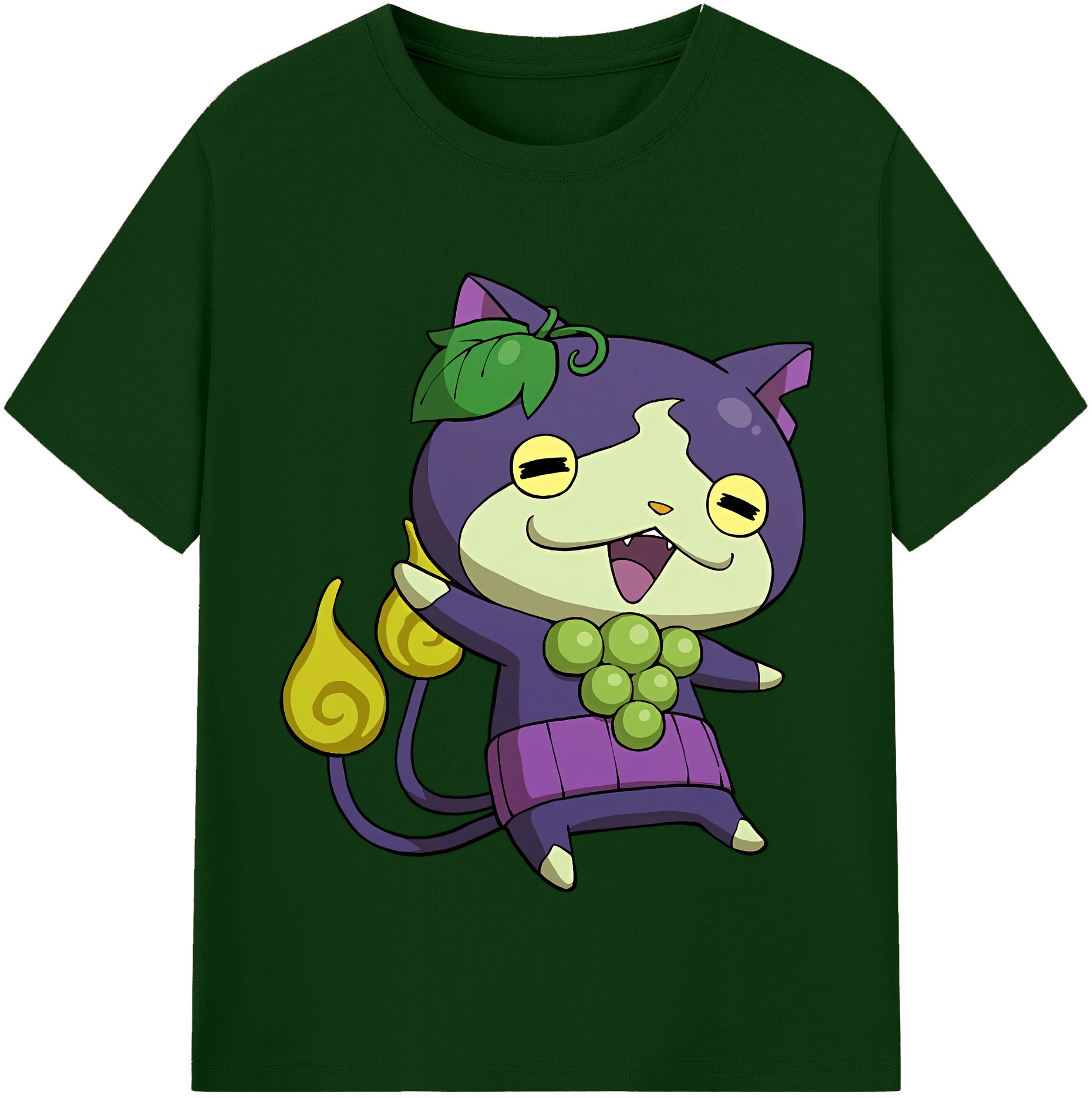 （画像用） 妖怪ウォッチ Yo-kai Watch 綿100％半袖Tシャツ（フロントプリント）